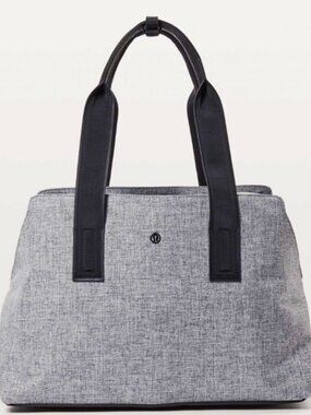 Lululemon Go Getter Bag Heathered Grey, Black